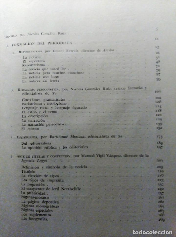 Libros de segunda mano: El Periodismo, Teor&iacute;a y Pr&aacute;ctica, VV. AA., 1953 - Foto 4