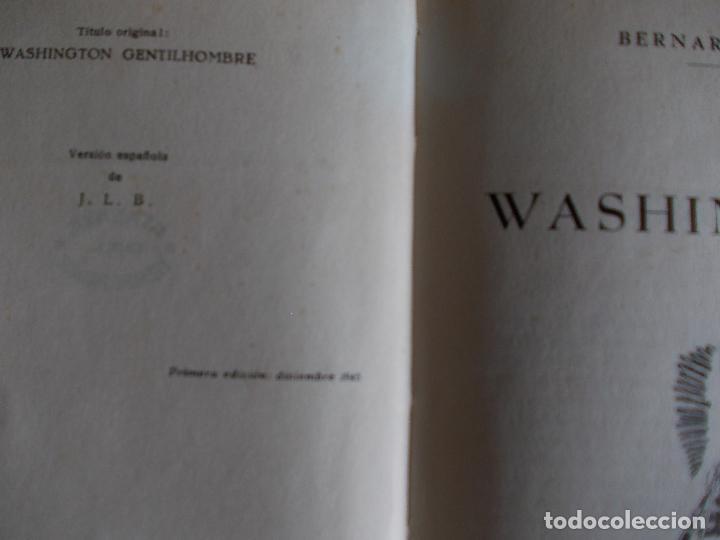 Libros de segunda mano: Bernard Fay Washington - Foto 2
