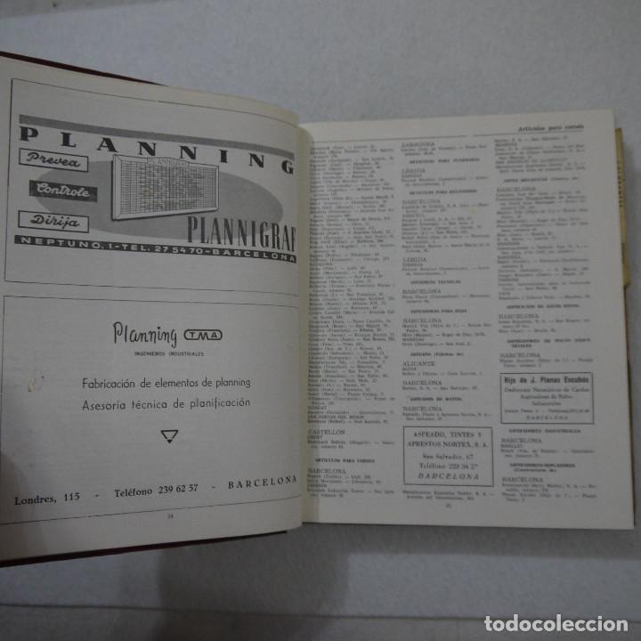 Libros de segunda mano: INDUSTRIA TEXTIL ESPA&Ntilde;OLA (ANUARIO) 1961-1962 - Foto 11