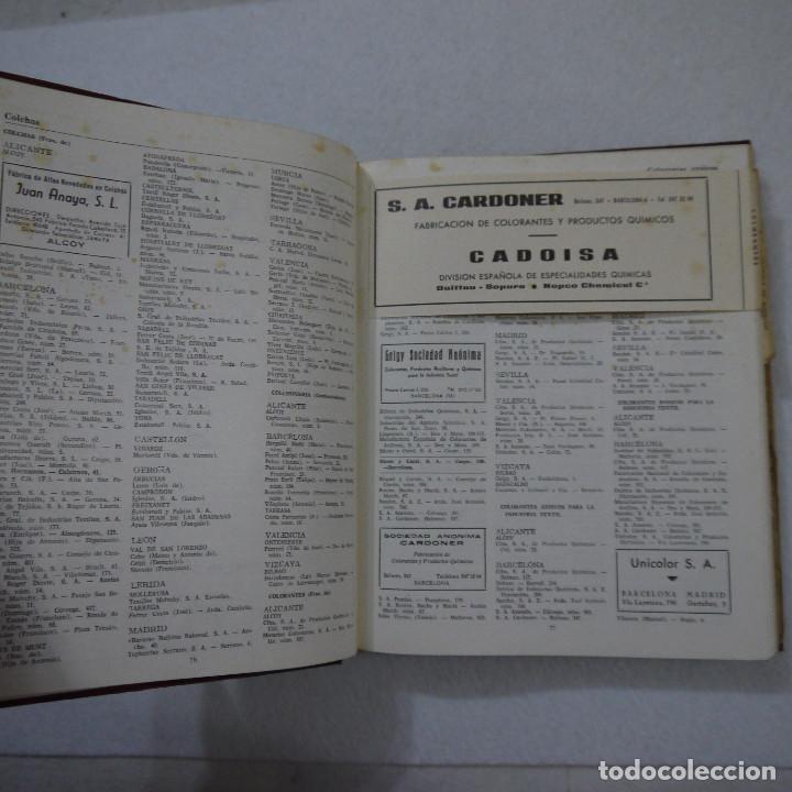 Libros de segunda mano: INDUSTRIA TEXTIL ESPA&Ntilde;OLA (ANUARIO) 1961-1962 - Foto 12