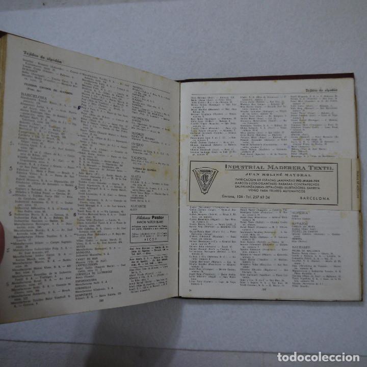 Libros de segunda mano: INDUSTRIA TEXTIL ESPA&Ntilde;OLA (ANUARIO) 1961-1962 - Foto 14
