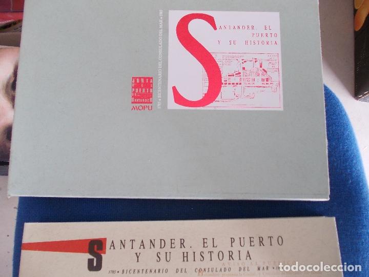 Libros de segunda mano: SANTANDER EL PUERTO Y SU HISTORIA- MOPU - Foto 4