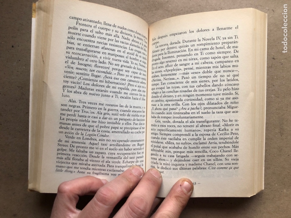 Libros de segunda mano: OCTUBRE OCTUBRE. JOS&Eacute; LUIS SAMPEDRO. EDICIONES B, 1987. 2 TOMOS. - Foto 6