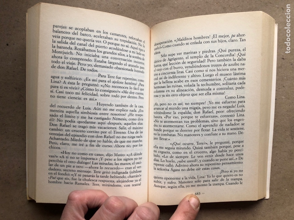Libros de segunda mano: OCTUBRE OCTUBRE. JOS&Eacute; LUIS SAMPEDRO. EDICIONES B, 1987. 2 TOMOS. - Foto 12