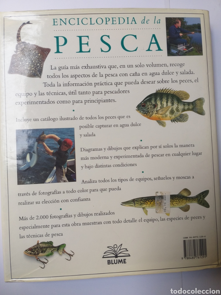 Libros de segunda mano: Enciclopedia de la pesca gu&iacute;a completa Blume 1995 - Foto 4