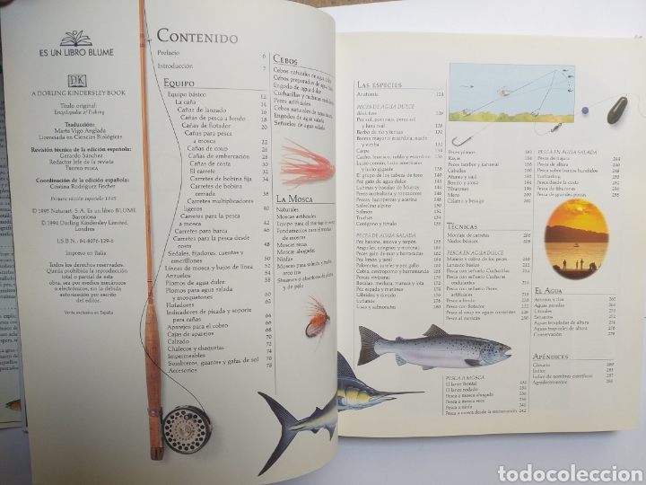 Libros de segunda mano: Enciclopedia de la pesca gu&iacute;a completa Blume 1995 - Foto 9