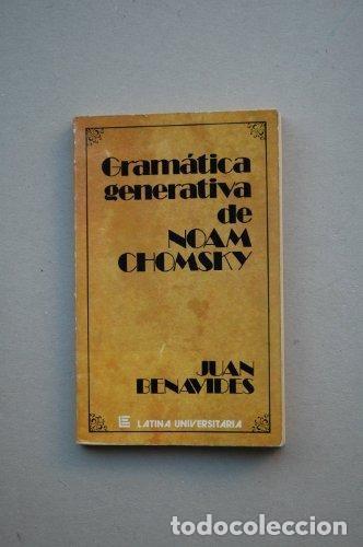 Libros de segunda mano: Gram&aacute;tica generativa de Noam Chomsky. Juan Benavides - Foto 1