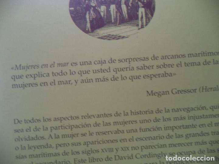 Libros de segunda mano: MUJERES EN EL MAR .DAVID CORDINGLY EDHASA A&Ntilde;O 2003 - Foto 2