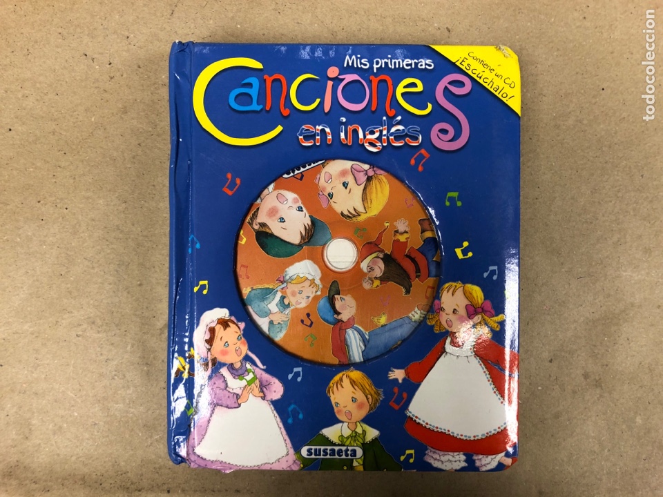 Libros de segunda mano: MIS PRIMERAS CANCIONES EN INGL&Eacute;S. CONTIENE CD. EDICIONES SUSAETA. - Foto 1