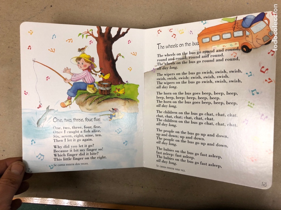 Libros de segunda mano: MIS PRIMERAS CANCIONES EN INGL&Eacute;S. CONTIENE CD. EDICIONES SUSAETA. - Foto 3