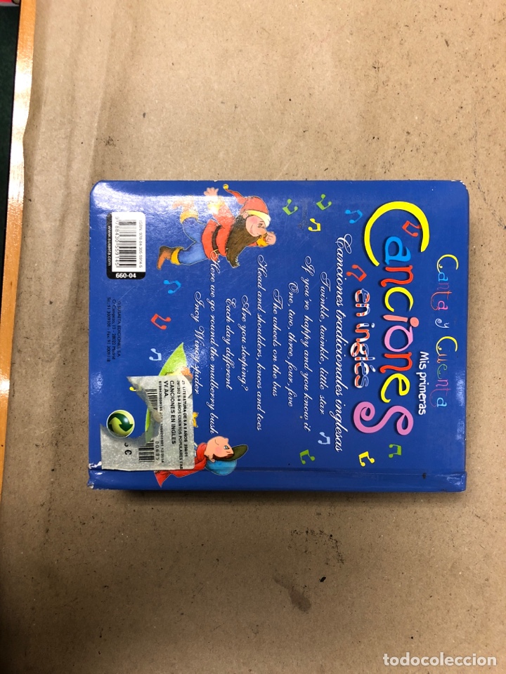 Libros de segunda mano: MIS PRIMERAS CANCIONES EN INGL&Eacute;S. CONTIENE CD. EDICIONES SUSAETA. - Foto 5