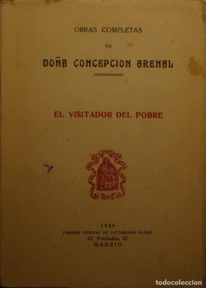 Libros de segunda mano: EL VISITADOR DEL POBRE - Concepci&oacute;n ARENAL - Foto 1