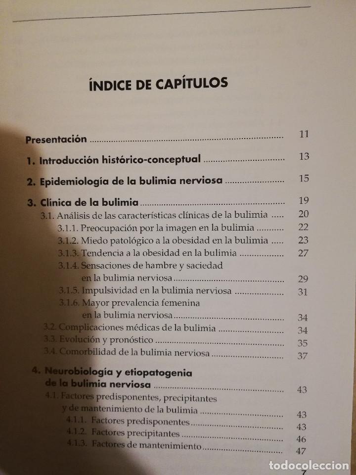Libros de segunda mano: PSICOBIOLOGIA DE LA BULIMIA NERVIOSA (VV. AA.) - Foto 3