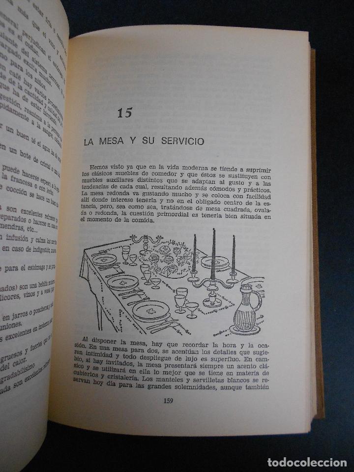 Libros de segunda mano: El ama de casa, (Genoveva Bernarde), Bruguera 1965 - Foto 4