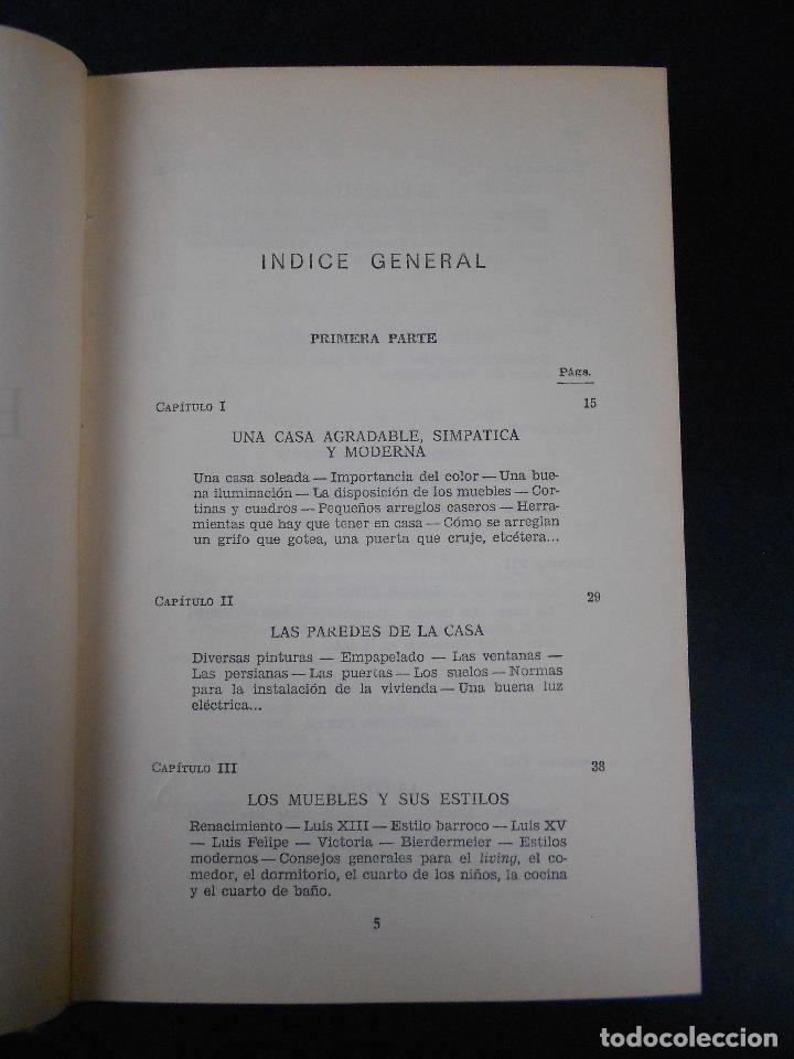 Libros de segunda mano: El ama de casa, (Genoveva Bernarde), Bruguera 1965 - Foto 5