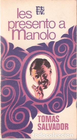 Libros de segunda mano: Les presento a Manolo - Salvador, Tom&aacute;s - Foto 1