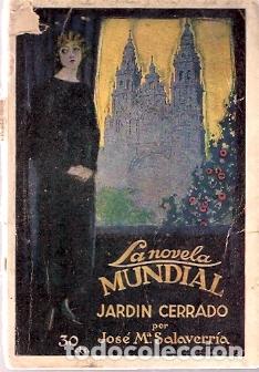 Libros de segunda mano: Jard&iacute;n cerrado - Salaverr&iacute;a, Jos&eacute; M&ordf; - Foto 1