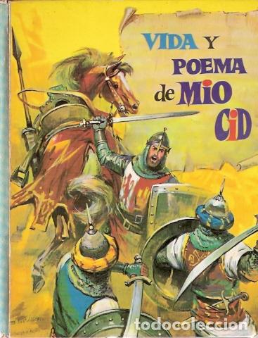 Libros de segunda mano: Vida y poema del Mio Cid - An&oacute;nimo - Foto 1