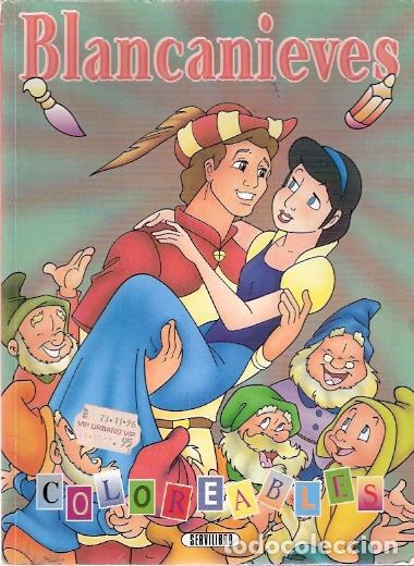 Libros de segunda mano: Blancanieves (coloreables) - VV. AA. - Foto 1