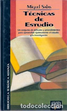 Libros de segunda mano: T&eacute;cnicas de estudio - Salas, Miguel - Foto 1