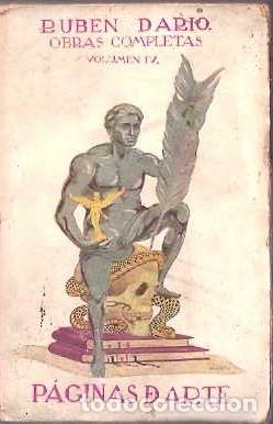 Libros de segunda mano: Obras Completas vol. IV. - Dar&iacute;o, Rub&eacute;n - Foto 1