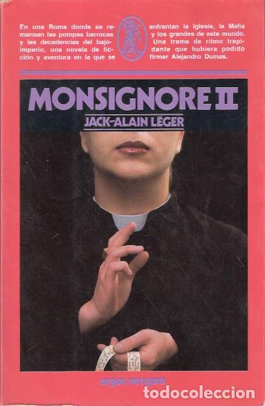 Libros de segunda mano: Monsignore II - Leg&eacute;r, Jack-Alain - Foto 1