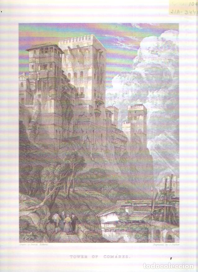 Libros de segunda mano: La Alhambra, grabado. - Roberts, David - Foto 1