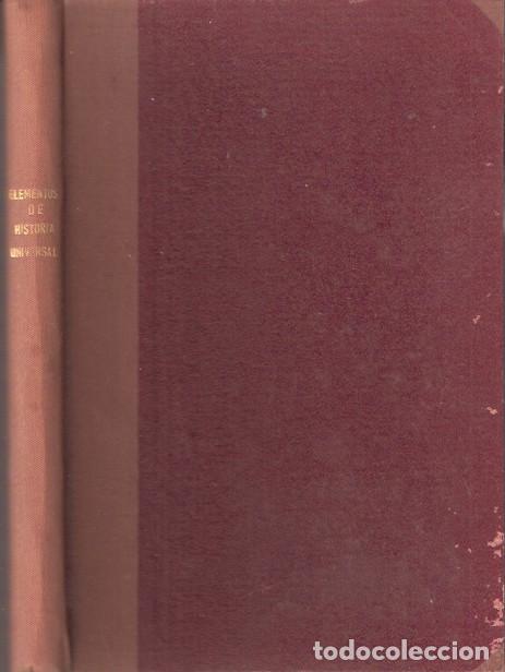 Libros de segunda mano: Elementos de Historia Universal - Grarc&iacute;a Naranjo, Joaqu&iacute;n - Foto 1