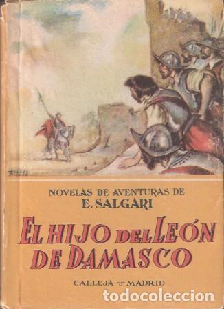 Libros de segunda mano: El hijo del le&oacute;n de Damasco - Salgari, Emilio - Foto 1