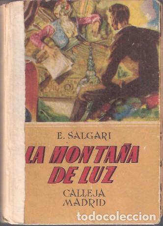 Libros de segunda mano: La monta&ntilde;a de luz - Salgari, Emilio - Foto 1