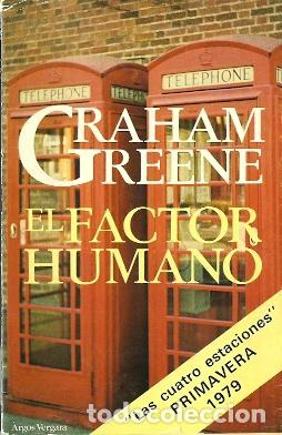 Libros de segunda mano: El factor humano - Greene, Graham - Foto 1
