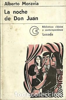Libros de segunda mano: La noche de Don Juan - Moravia, Alberto - Foto 1