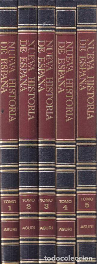 Libros de segunda mano: Nueva Historia de Espa&ntilde;a, 5 tomos - VV. AA. - Foto 1