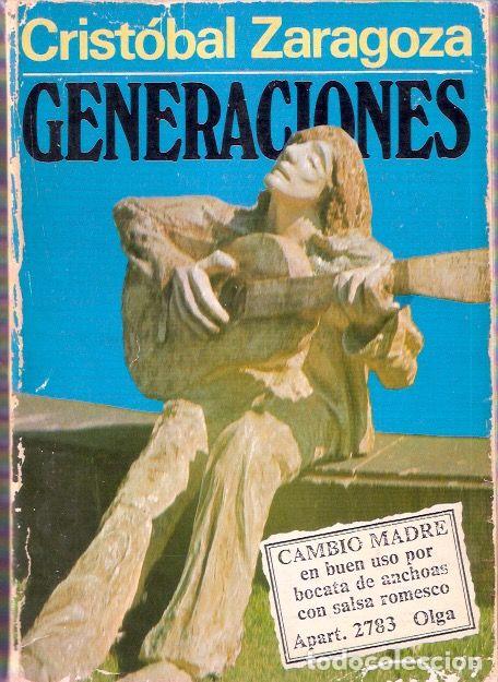 Libros de segunda mano: Generaciones - Zaragoza, Crist&oacute;bal - Foto 1
