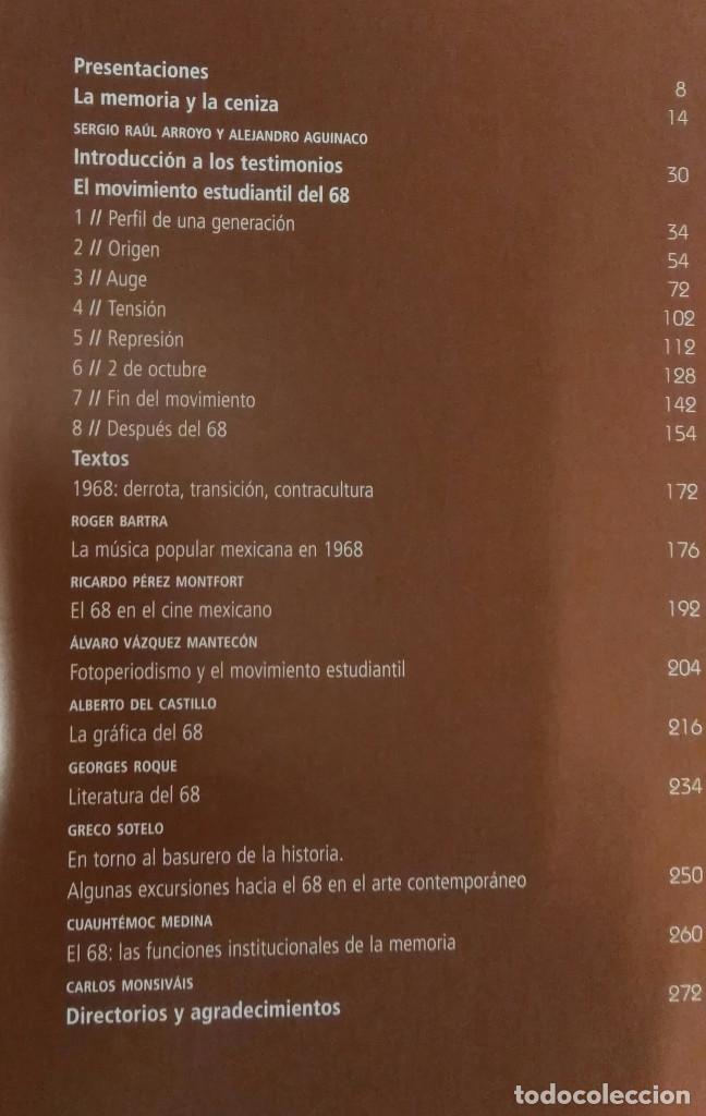 Libros de segunda mano: TLATELOLCO. MEMORIAL DEL 68. TURNER, 2007. - Foto 2