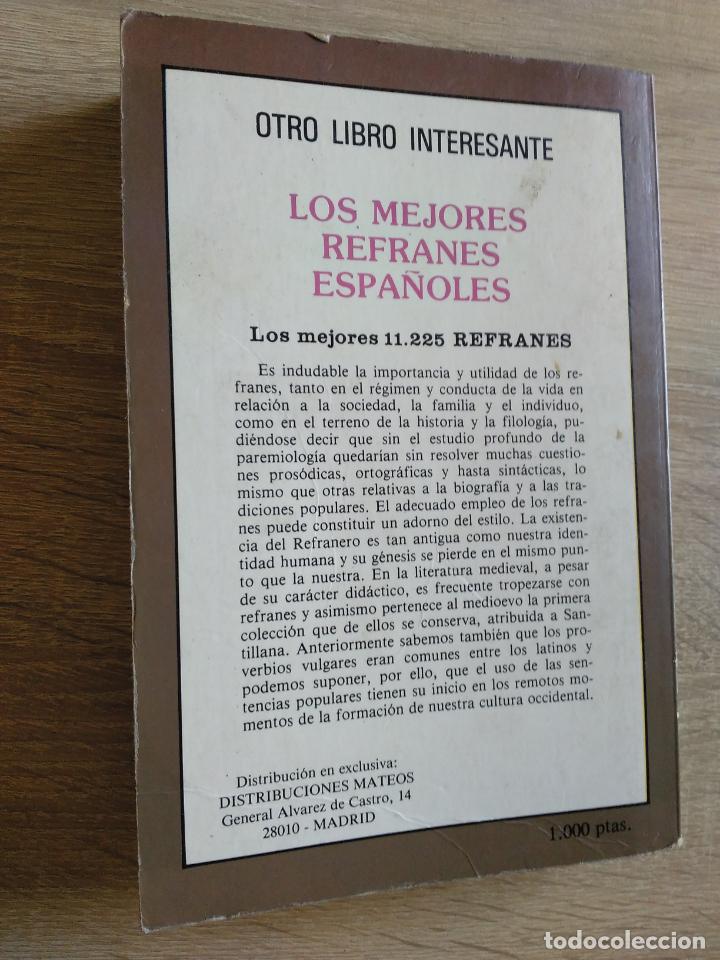 Libros de segunda mano: FRASES CELEBRES * 11225 REFRANES * DISTRIBUCIONES MATEOS - Foto 3