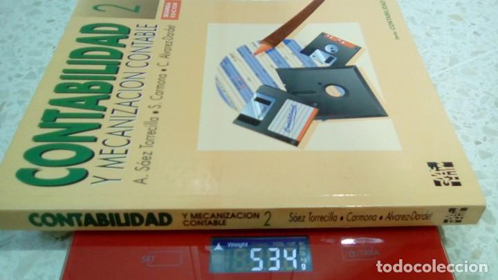Libros de segunda mano: CONTABILIDAD Y MECANIZACION CONTABLE - Foto 4