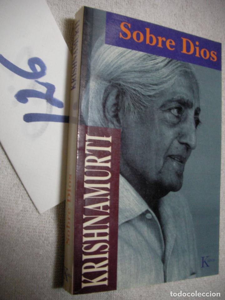 Libros de segunda mano: KRISHNAMURTI - SOBRE DIOS - Foto 1