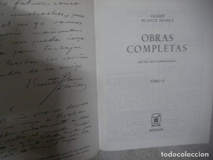 Libros de segunda mano: VICENTE BLASCO IBA&Ntilde;EZ - OBRAS COMPLETAS - Foto 2