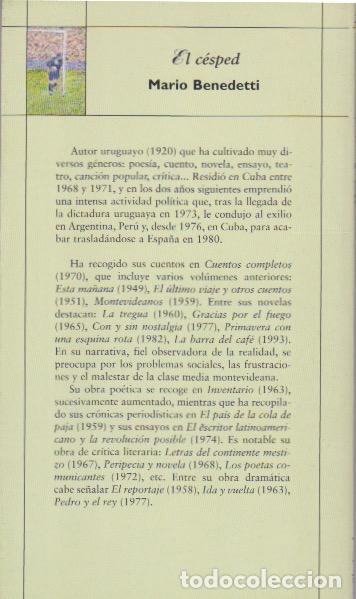 Libros de segunda mano: El c&eacute;sped / Mario Benedetti - Foto 2
