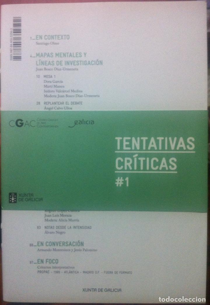 Libros de segunda mano: Tentativas cr&iacute;ticas. CGAC. 2017 - Foto 1