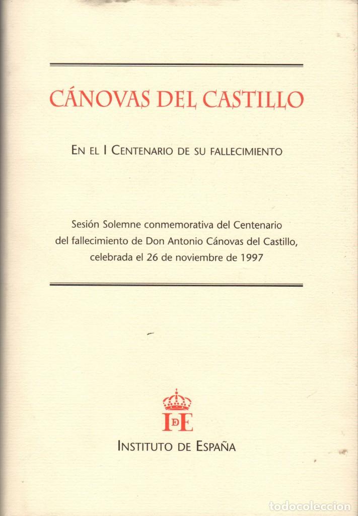 Libros de segunda mano: DOS LIBROS SOBRE C&Aacute;NOVAS DEL CASTILLO (1997) - Foto 1