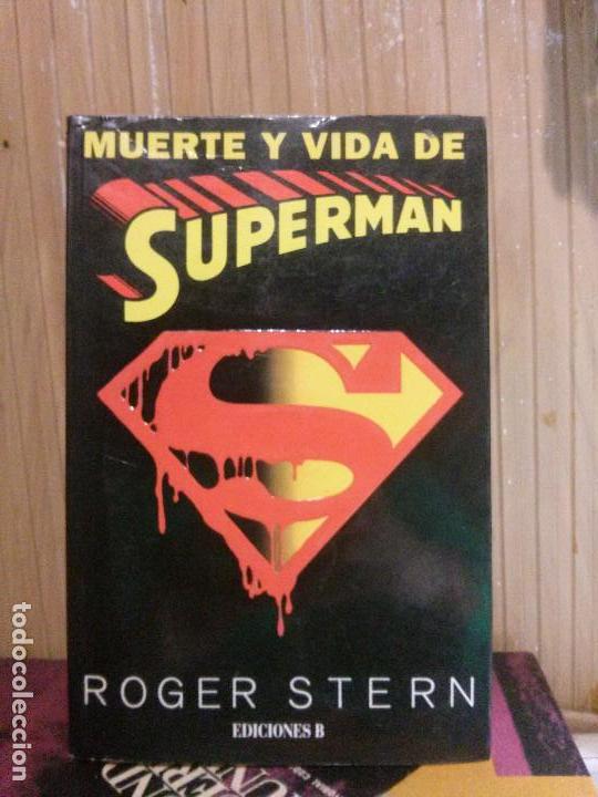 Libros de segunda mano: Muerte y Vida de Superman, Roger Stern, Ed. B - Foto 1
