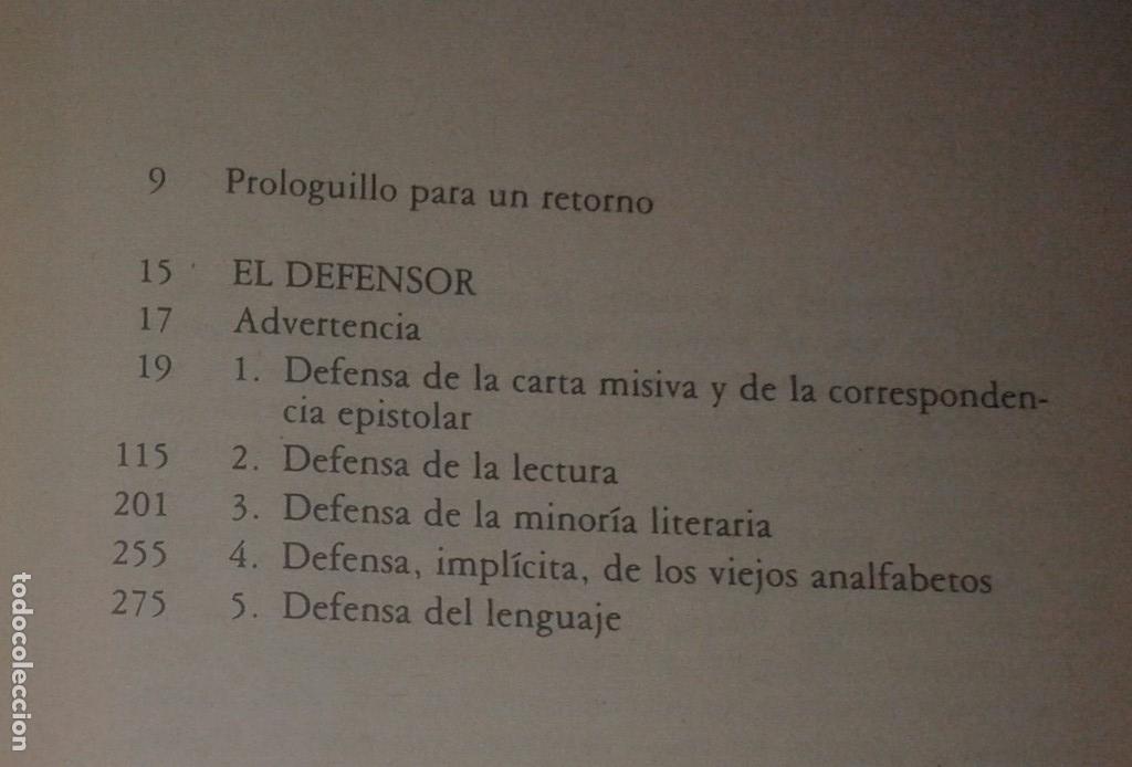Libros de segunda mano: PEDRO SALINAS - EL DEFENSOR - ALIANZA EDITORIAL, 1984 - Foto 2