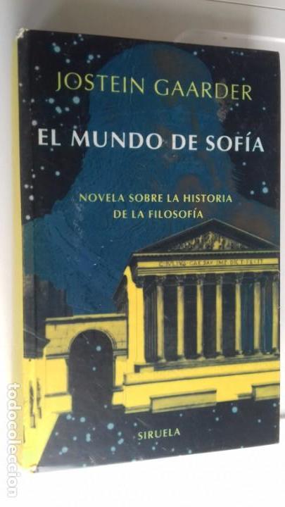 Libros de segunda mano: LIBRO EL MUNDO DE SOFIA EDICION EN TAPAS DURAS - Foto 1