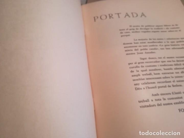 Libros de segunda mano: Costums catalans. El Nadal - 1961 - Foto 4