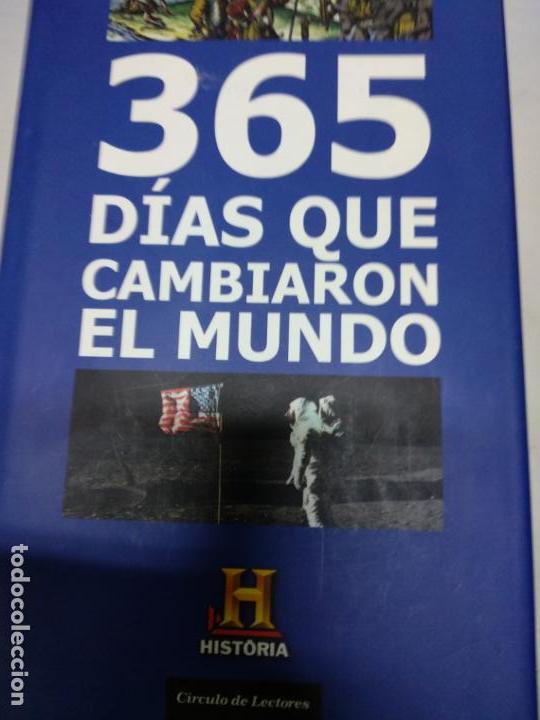 Libros de segunda mano: 365 DIAS QUE CAMBIARON EL MUNDO.CIRCULO DE LECTORES - Foto 1