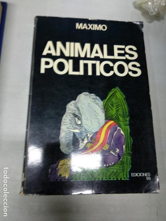 Libros de segunda mano: ANIMALES POLITICOS. - MAXIMO. - Foto 1