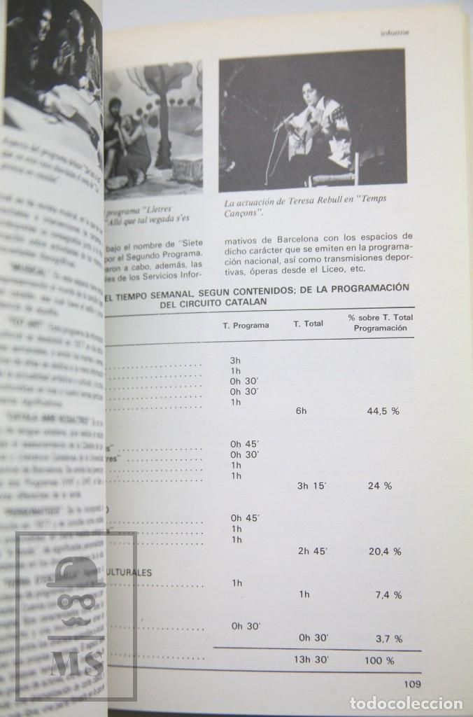 Libros de segunda mano: Libro de Tapa Blanda - RTVE. Informe 1978 - RTVE, 1978 - Foto 3