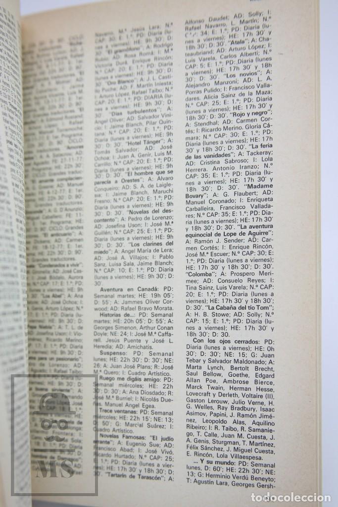 Libros de segunda mano: Libro de Tapa Blanda - RTVE. Informe 1978 - RTVE, 1978 - Foto 5